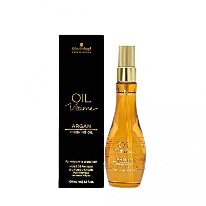 Schwarzkopf Oil Ultime Argan - Ulei tratament de finisare par normal si gros 100ml